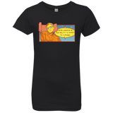 T-Shirts Black / YXS HAWKING intelligance Girls Premium T-Shirt