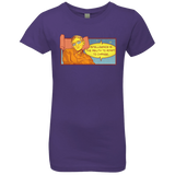 T-Shirts Purple Rush / YXS HAWKING intelligance Girls Premium T-Shirt