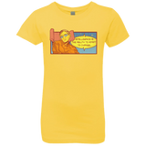 T-Shirts Vibrant Yellow / YXS HAWKING intelligance Girls Premium T-Shirt