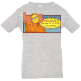 T-Shirts Heather Grey / 6 Months HAWKING intelligance Infant Premium T-Shirt