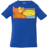 T-Shirts Royal / 6 Months HAWKING intelligance Infant Premium T-Shirt
