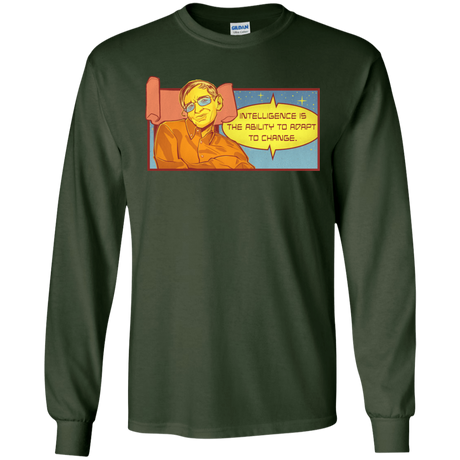 T-Shirts Forest Green / S HAWKING intelligance Long Sleeve T-Shirt