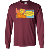 T-Shirts Maroon / S HAWKING intelligance Long Sleeve T-Shirt