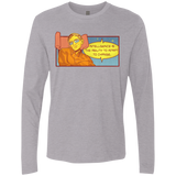 T-Shirts Heather Grey / S HAWKING intelligance Men's Premium Long Sleeve