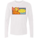 T-Shirts White / S HAWKING intelligance Men's Premium Long Sleeve