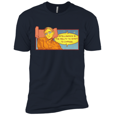 T-Shirts Midnight Navy / X-Small HAWKING intelligance Men's Premium T-Shirt