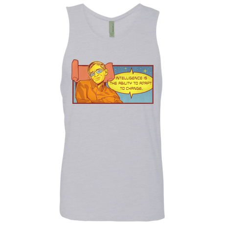 T-Shirts Heather Grey / S HAWKING intelligance Men's Premium Tank Top