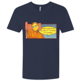 T-Shirts Midnight Navy / X-Small HAWKING intelligance Men's Premium V-Neck