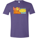 T-Shirts Heather Purple / S HAWKING intelligance Men's Semi-Fitted Softstyle