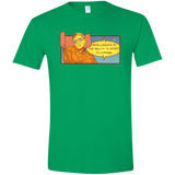 T-Shirts Irish Green / S HAWKING intelligance Men's Semi-Fitted Softstyle