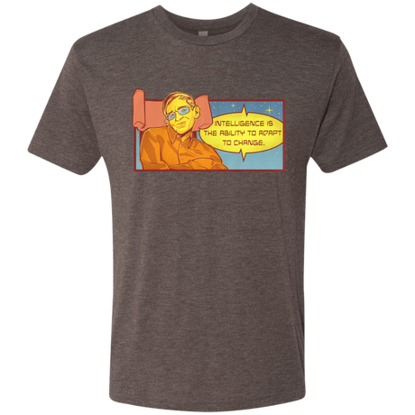 T-Shirts Macchiato / S HAWKING intelligance Men's Triblend T-Shirt