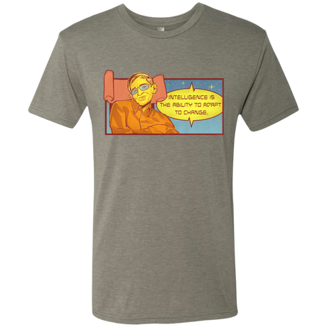 T-Shirts Venetian Grey / S HAWKING intelligance Men's Triblend T-Shirt