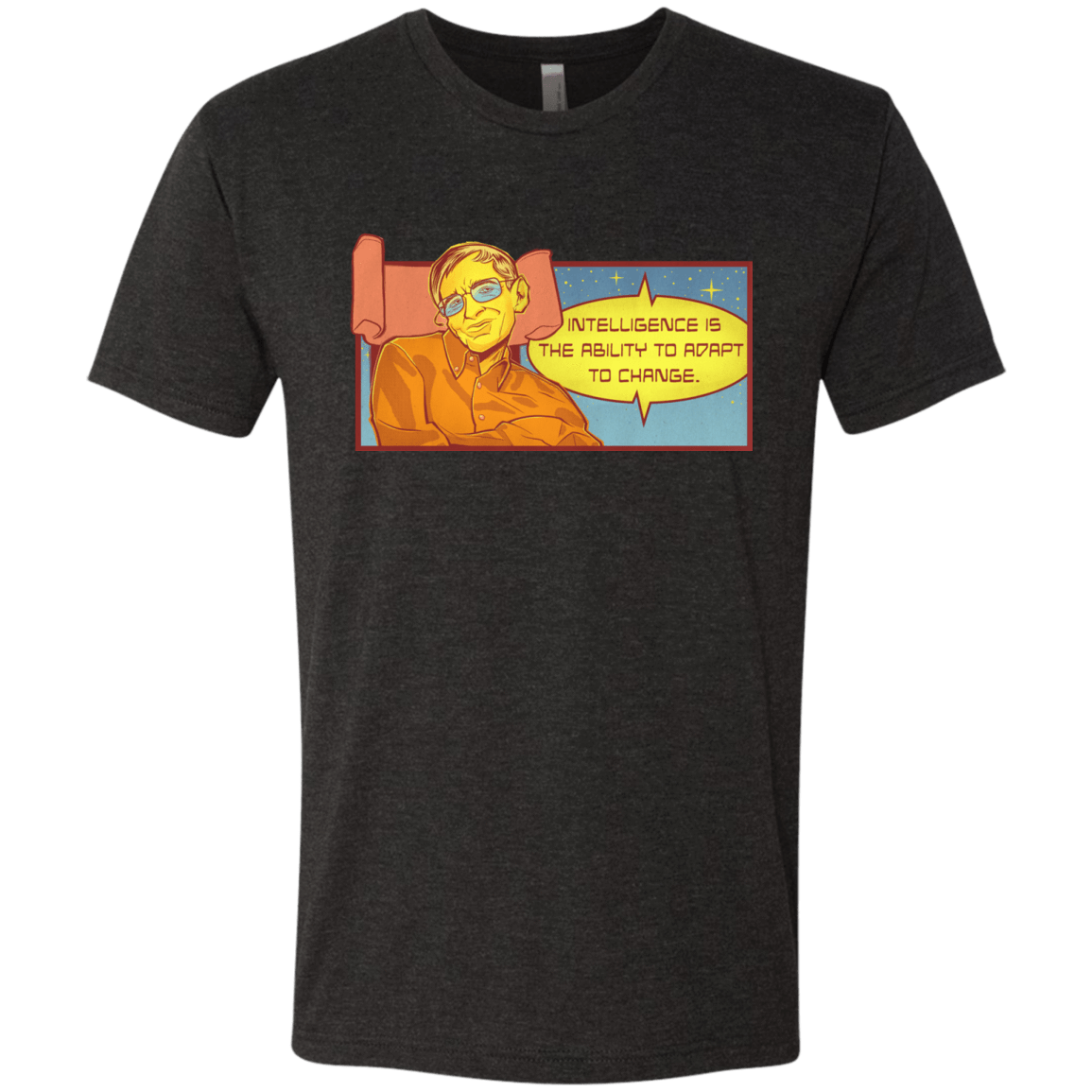 T-Shirts Vintage Black / S HAWKING intelligance Men's Triblend T-Shirt