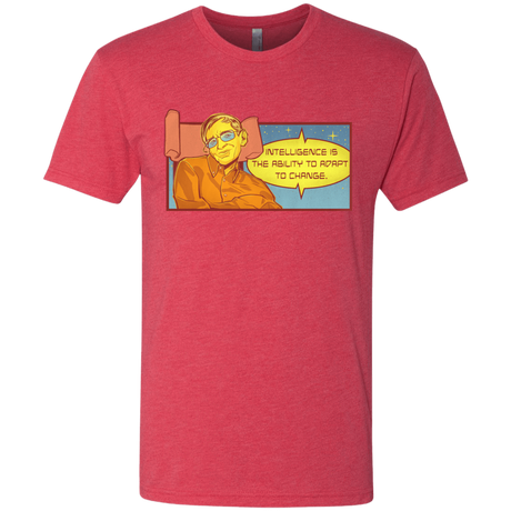 T-Shirts Vintage Red / S HAWKING intelligance Men's Triblend T-Shirt