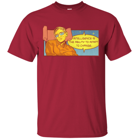 T-Shirts Cardinal / S HAWKING intelligance T-Shirt