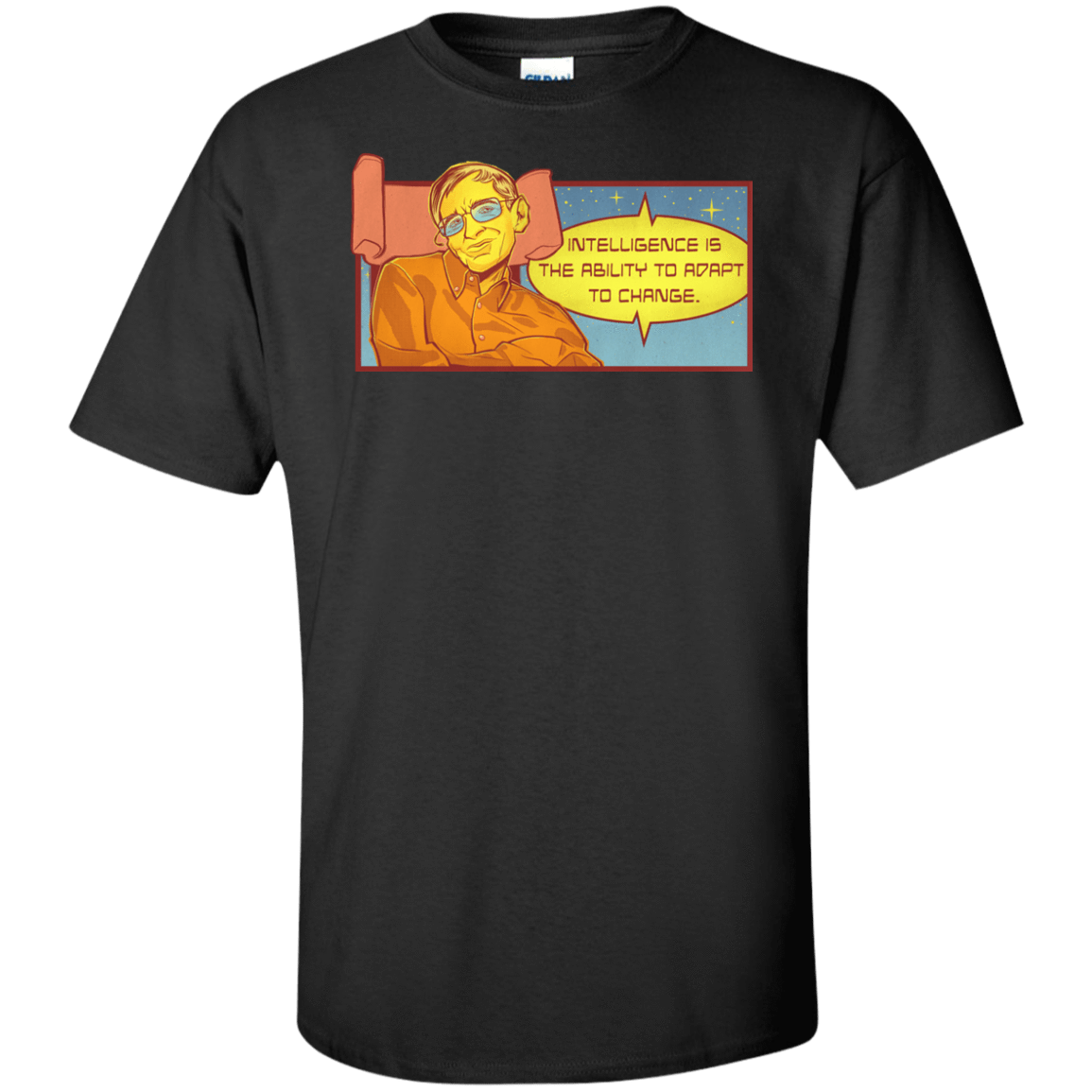 T-Shirts Black / XLT HAWKING intelligance Tall T-Shirt