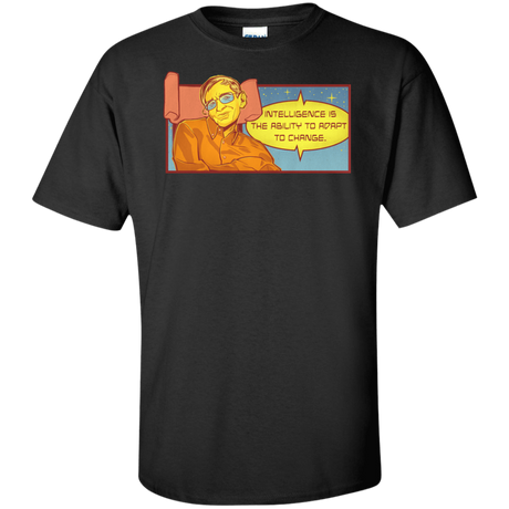 T-Shirts Black / XLT HAWKING intelligance Tall T-Shirt