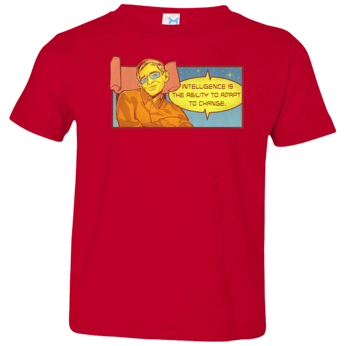 T-Shirts Red / 2T HAWKING intelligance Toddler Premium T-Shirt