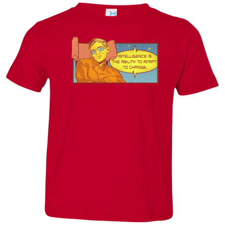 T-Shirts Red / 2T HAWKING intelligance Toddler Premium T-Shirt