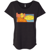 T-Shirts Vintage Black / X-Small HAWKING intelligance Triblend Dolman Sleeve