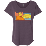 T-Shirts Vintage Purple / X-Small HAWKING intelligance Triblend Dolman Sleeve