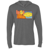 T-Shirts Premium Heather / X-Small HAWKING intelligance Triblend Long Sleeve Hoodie Tee