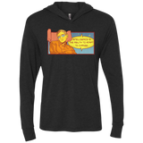 T-Shirts Vintage Black / X-Small HAWKING intelligance Triblend Long Sleeve Hoodie Tee