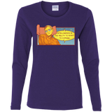 T-Shirts Purple / S HAWKING intelligance Women's Long Sleeve T-Shirt