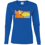 T-Shirts Royal / S HAWKING intelligance Women's Long Sleeve T-Shirt
