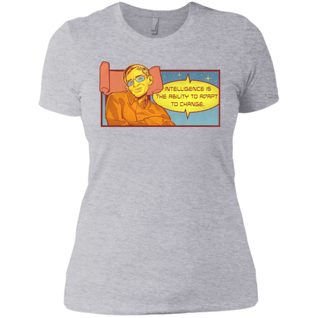 T-Shirts Heather Grey / X-Small HAWKING intelligance Women's Premium T-Shirt