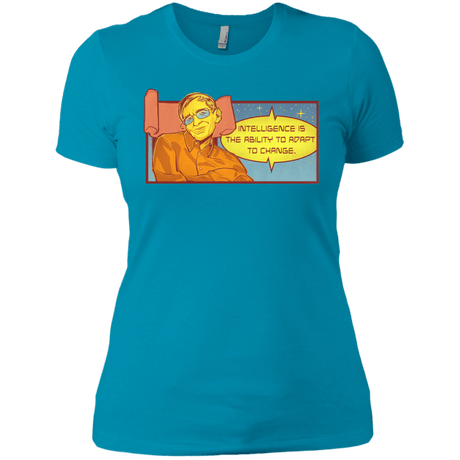 T-Shirts Turquoise / X-Small HAWKING intelligance Women's Premium T-Shirt