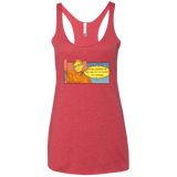T-Shirts Vintage Red / X-Small HAWKING intelligance Women's Triblend Racerback Tank