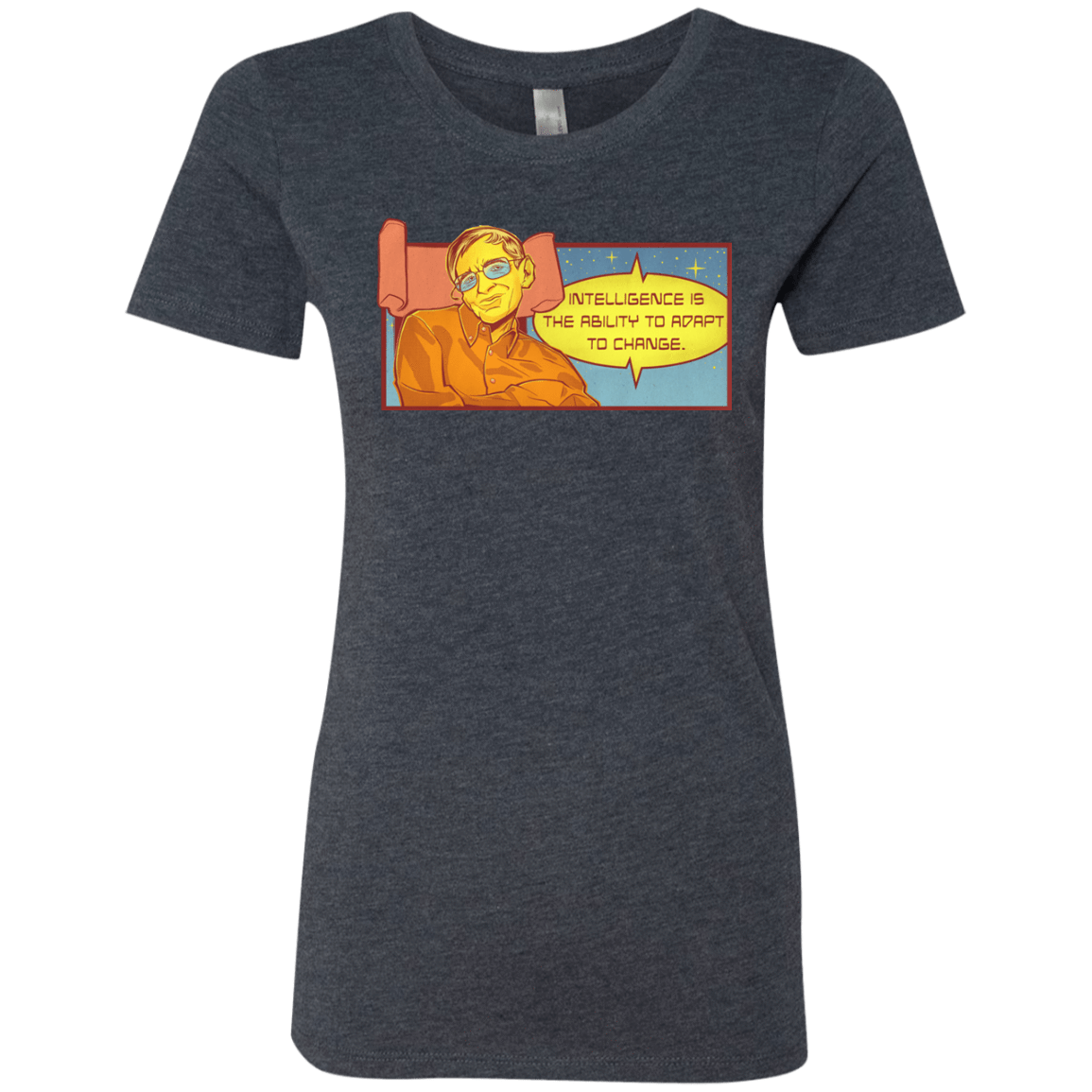 T-Shirts Vintage Navy / S HAWKING intelligance Women's Triblend T-Shirt