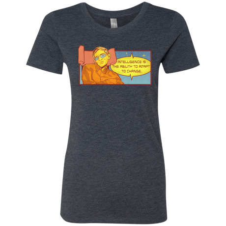 T-Shirts Vintage Navy / S HAWKING intelligance Women's Triblend T-Shirt