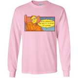 T-Shirts Light Pink / YS HAWKING intelligance Youth Long Sleeve T-Shirt