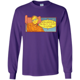 T-Shirts Purple / YS HAWKING intelligance Youth Long Sleeve T-Shirt