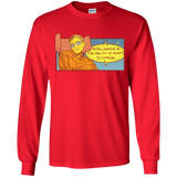 T-Shirts Red / YS HAWKING intelligance Youth Long Sleeve T-Shirt