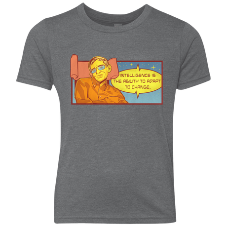 T-Shirts Premium Heather / YXS HAWKING intelligance Youth Triblend T-Shirt