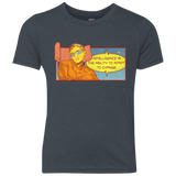 T-Shirts Vintage Navy / YXS HAWKING intelligance Youth Triblend T-Shirt