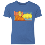 T-Shirts Vintage Royal / YXS HAWKING intelligance Youth Triblend T-Shirt