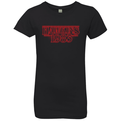 T-Shirts Black / YXS Hawkins 83 Girls Premium T-Shirt