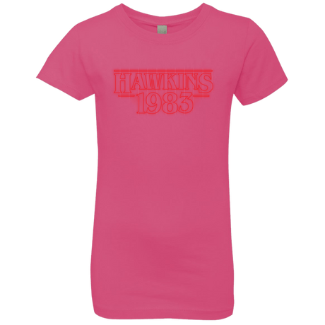 T-Shirts Hot Pink / YXS Hawkins 83 Girls Premium T-Shirt