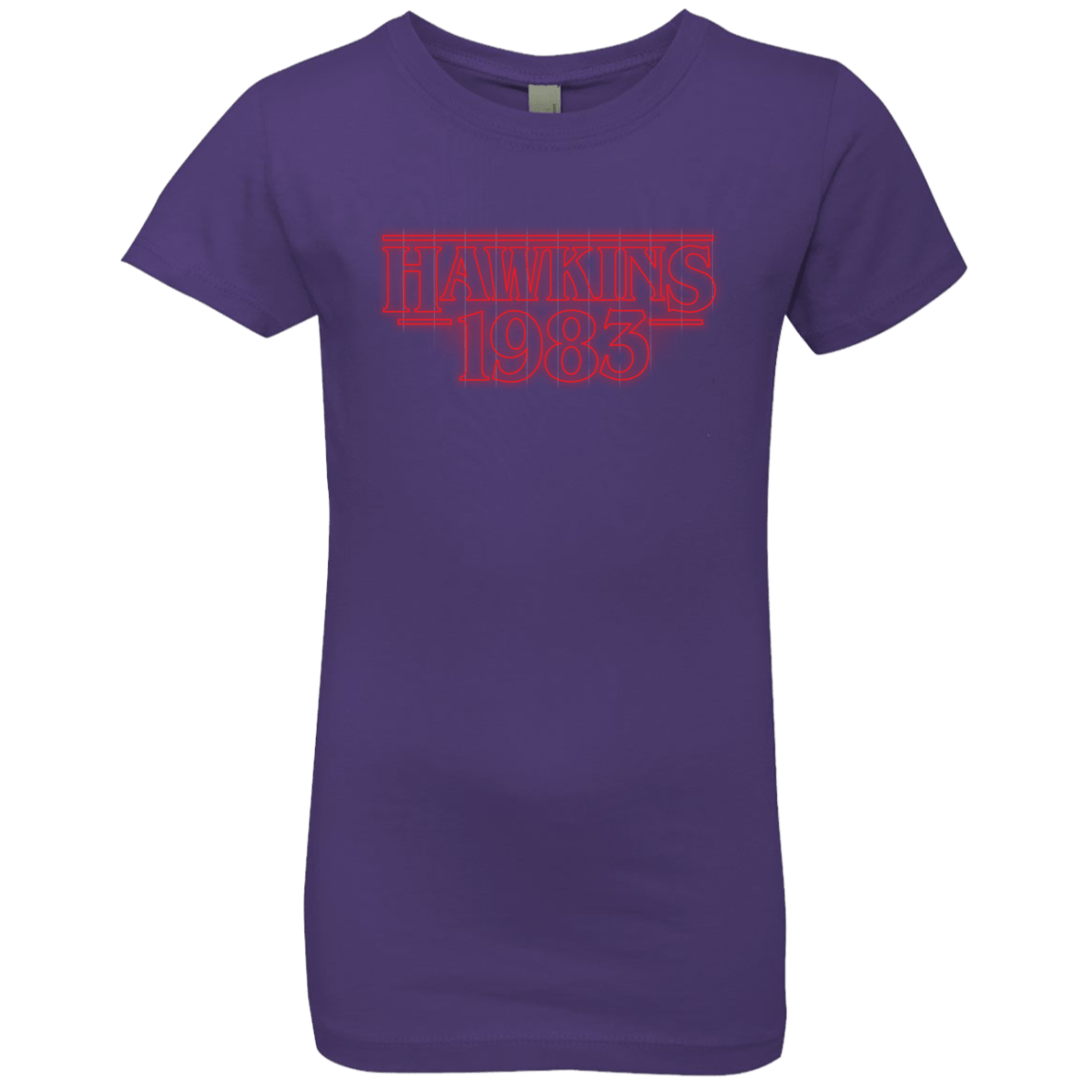 T-Shirts Purple Rush / YXS Hawkins 83 Girls Premium T-Shirt