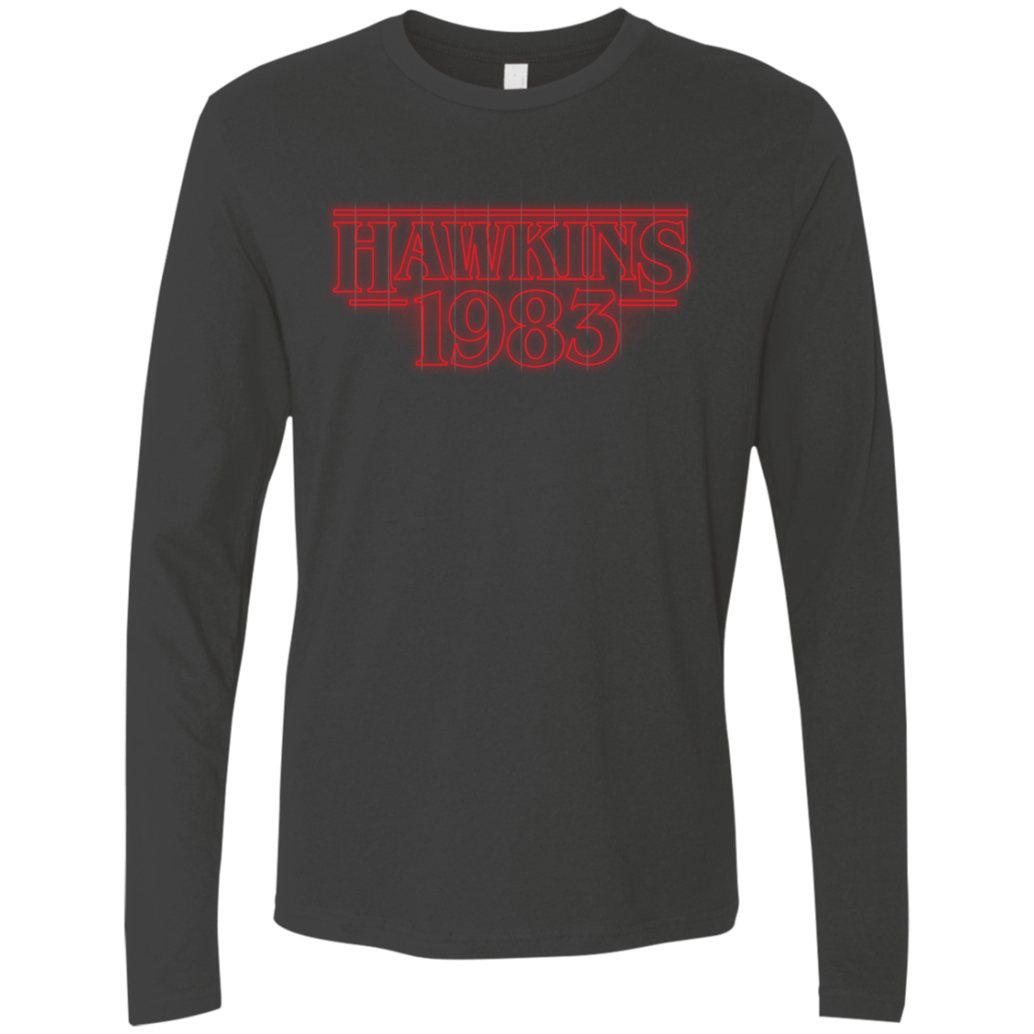 T-Shirts Heavy Metal / Small Hawkins 83 Men's Premium Long Sleeve