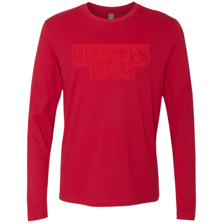 T-Shirts Red / Small Hawkins 83 Men's Premium Long Sleeve