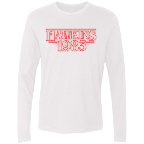T-Shirts White / Small Hawkins 83 Men's Premium Long Sleeve