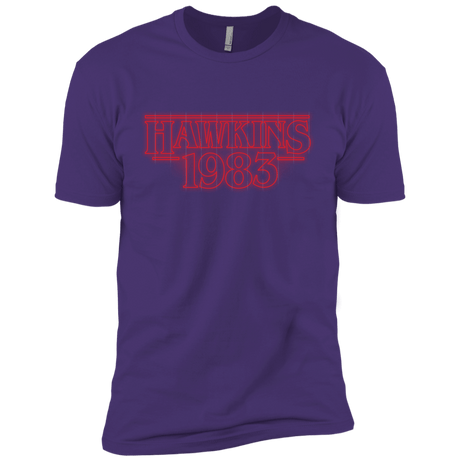 T-Shirts Purple / X-Small Hawkins 83 Men's Premium T-Shirt