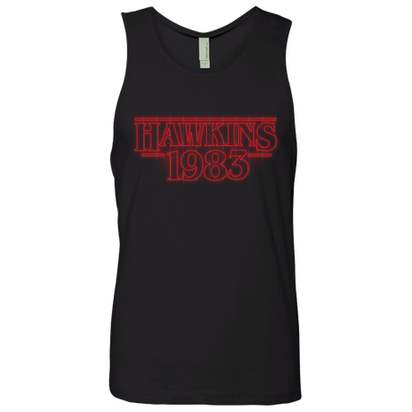 T-Shirts Black / Small Hawkins 83 Men's Premium Tank Top