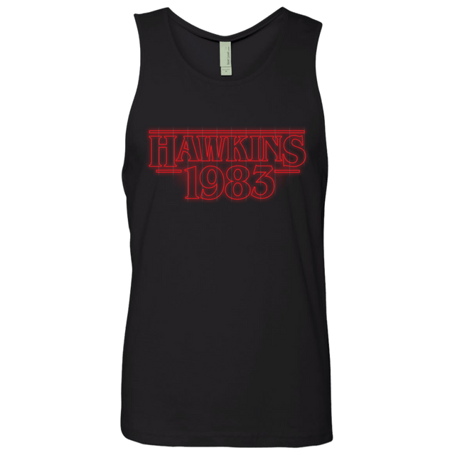 T-Shirts Black / Small Hawkins 83 Men's Premium Tank Top