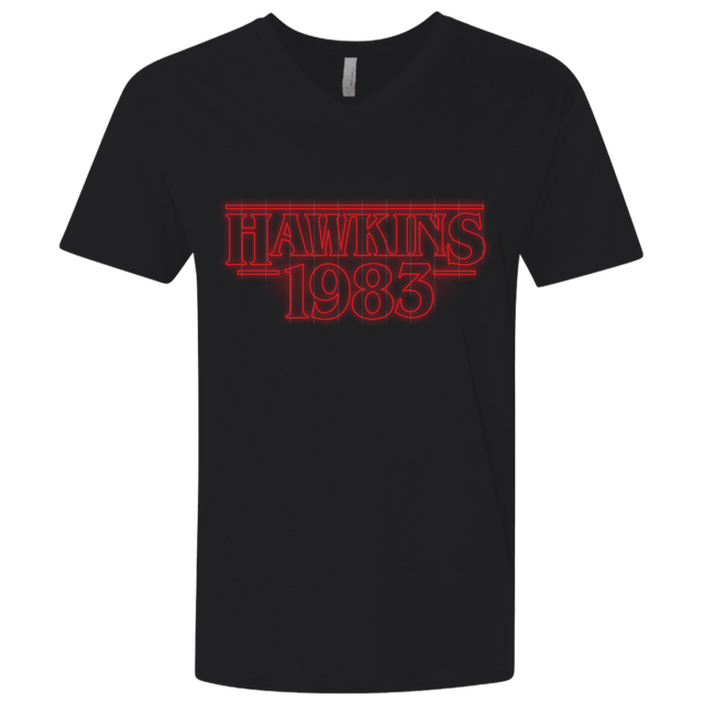 T-Shirts Black / X-Small Hawkins 83 Men's Premium V-Neck